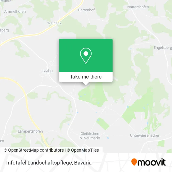 Карта Infotafel Landschaftspflege