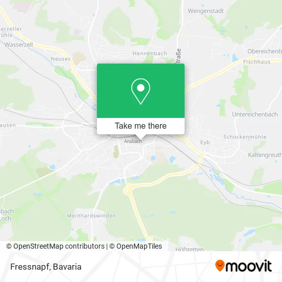 Карта Fressnapf