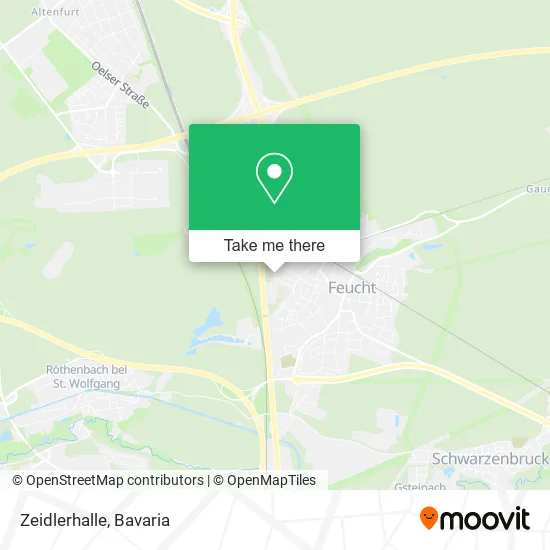 Карта Zeidlerhalle