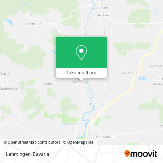Карта Lehmingen