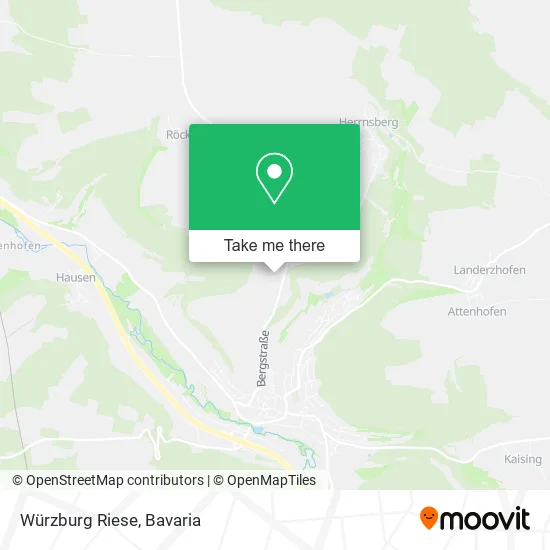 Карта Würzburg Riese