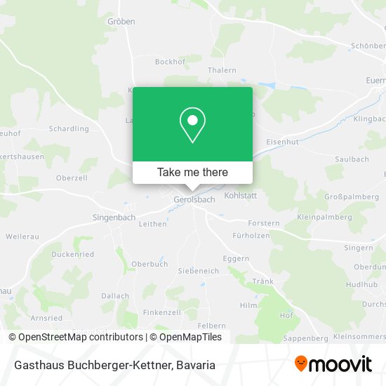 Gasthaus Buchberger-Kettner map