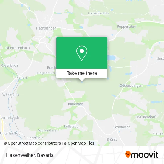 Карта Hasenweiher