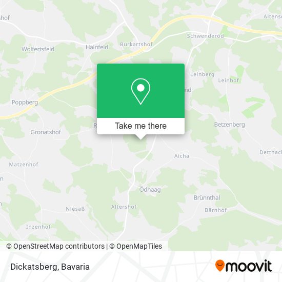Карта Dickatsberg