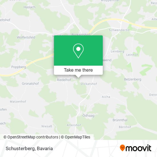 Карта Schusterberg