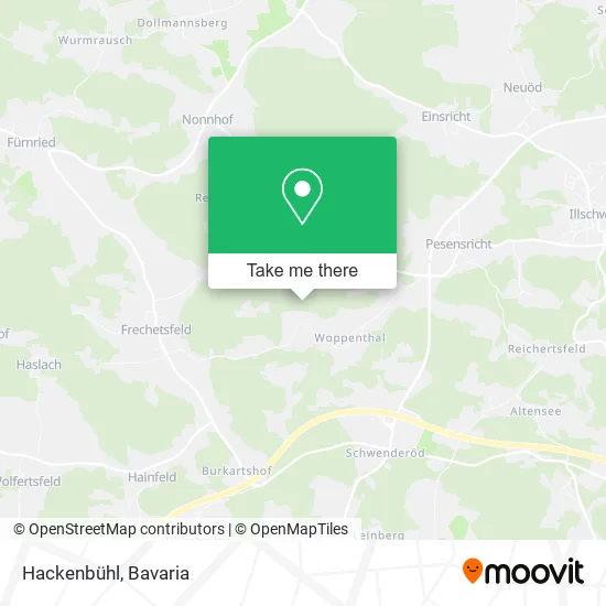 Карта Hackenbühl