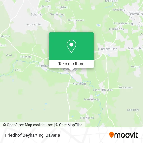 Карта Friedhof Beyharting