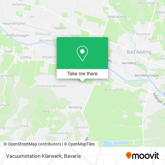 Vacuumstation Klärwerk map