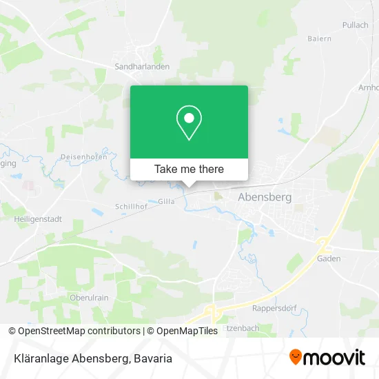Карта Kläranlage Abensberg