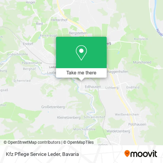 Карта Kfz Pflege Service Leder