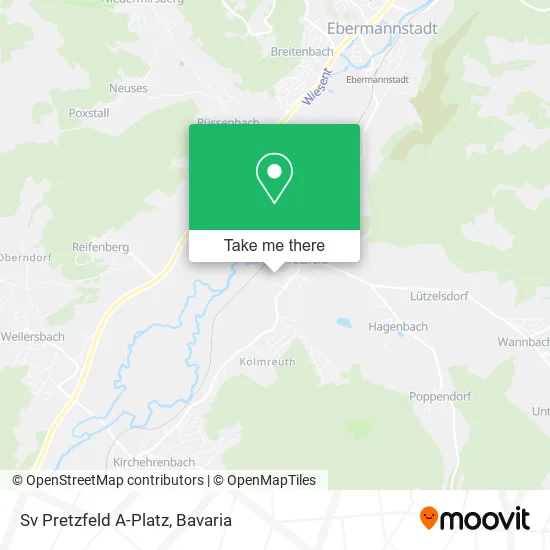 Карта Sv Pretzfeld A-Platz