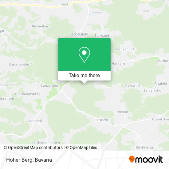 Карта Hoher Berg