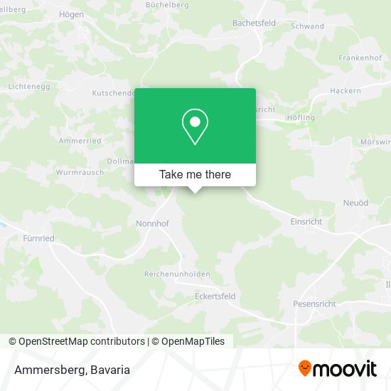 Ammersberg map