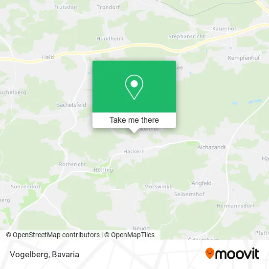 Карта Vogelberg
