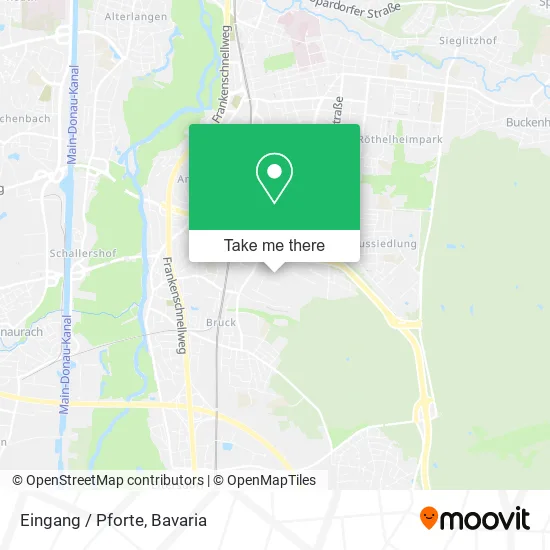 Карта Eingang / Pforte