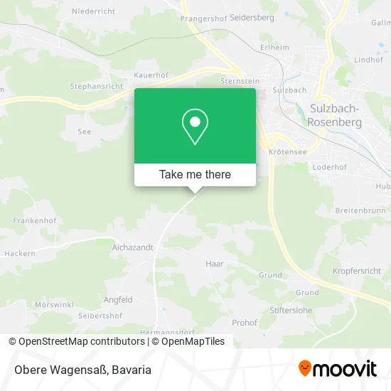 Карта Obere Wagensaß