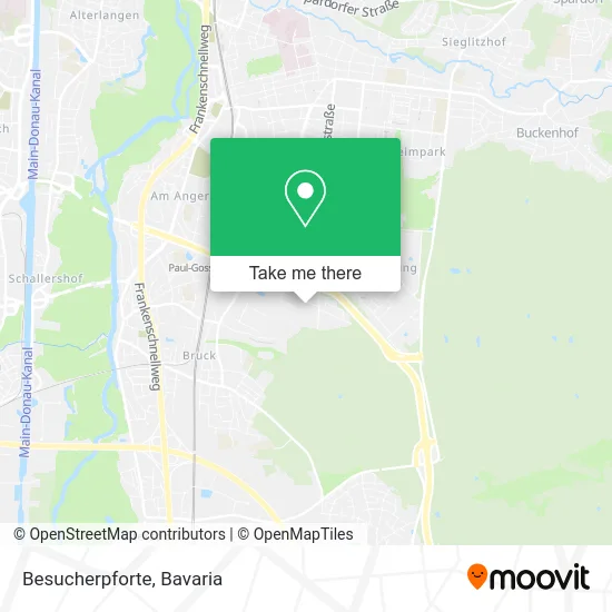 Карта Besucherpforte