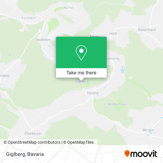 Карта Giglberg