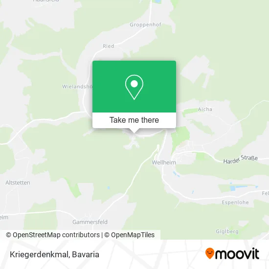 Карта Kriegerdenkmal