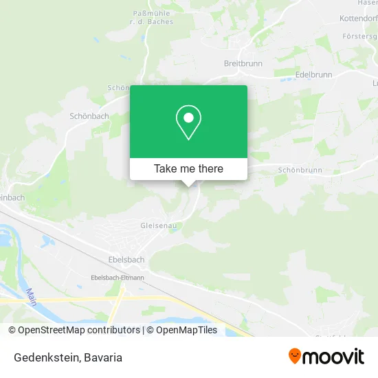 Карта Gedenkstein