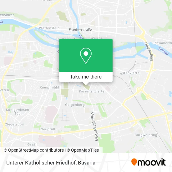 Карта Unterer Katholischer Friedhof