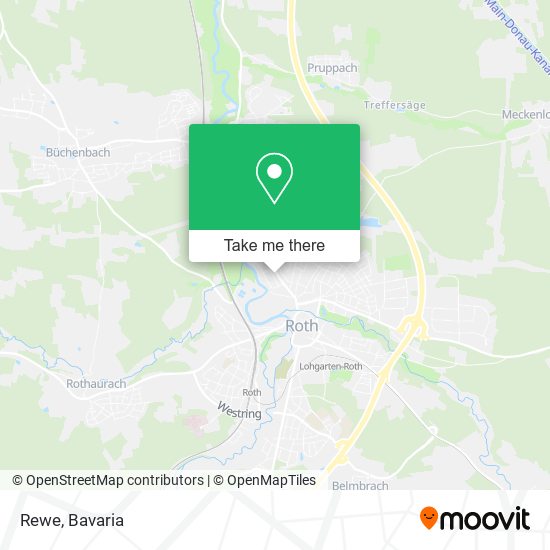 Rewe map