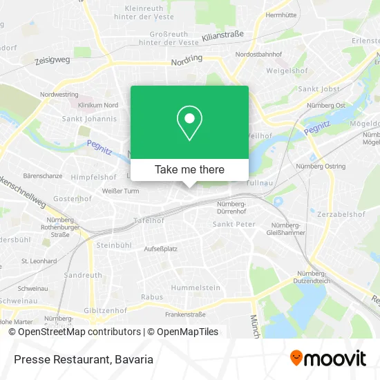 Карта Presse Restaurant