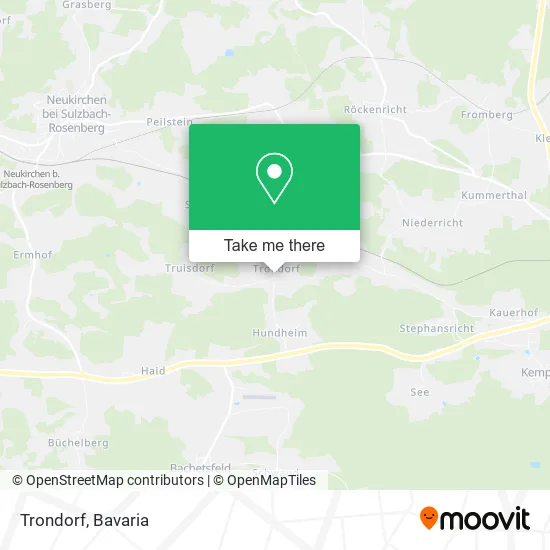 Карта Trondorf