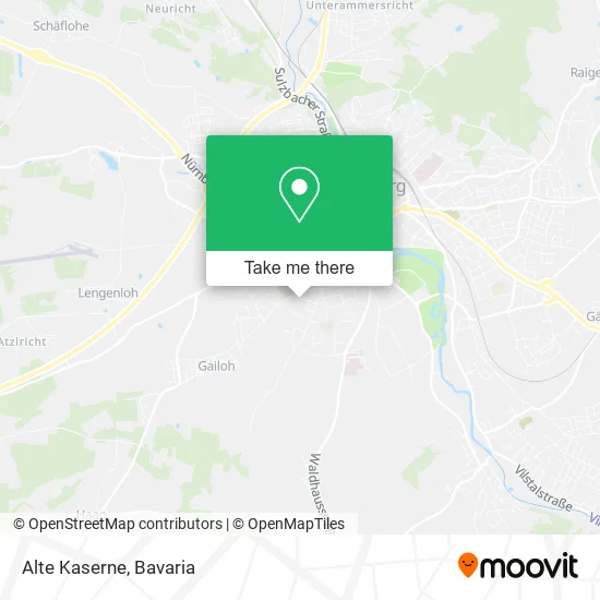 Карта Alte Kaserne