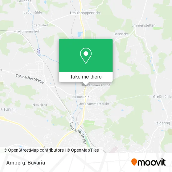 Карта Amberg