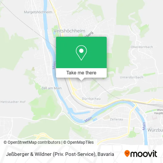 Карта Jeßberger & Wildner (Priv. Post-Service)