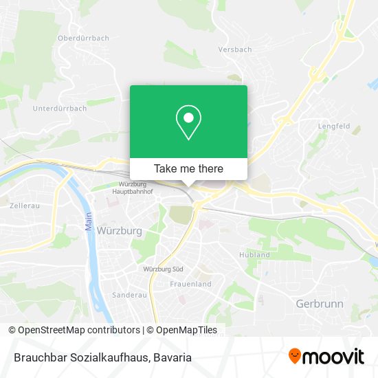 Brauchbar Sozialkaufhaus map