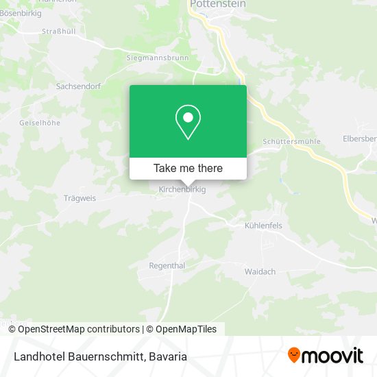 Landhotel Bauernschmitt map