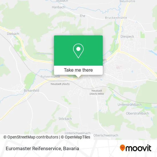 Карта Euromaster Reifenservice