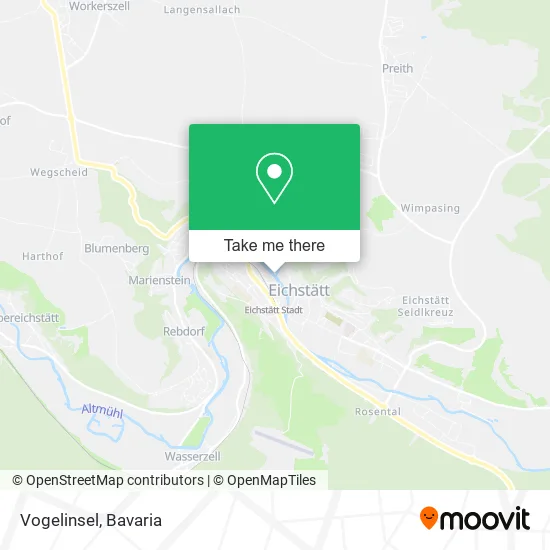 Карта Vogelinsel