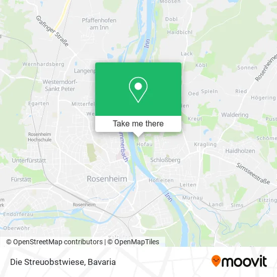 Карта Die Streuobstwiese