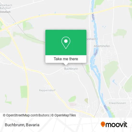 Карта Buchbrunn