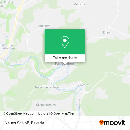 Карта Neues Schloß