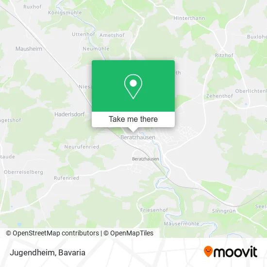 Карта Jugendheim