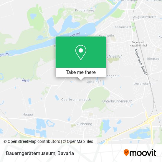 Bauerngerätemuseum map