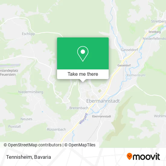 Карта Tennisheim