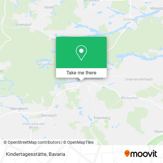 Карта Kindertagesstätte