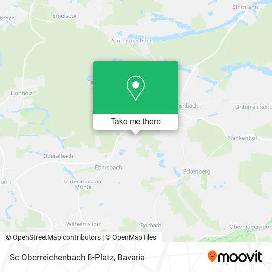 Карта Sc Oberreichenbach B-Platz