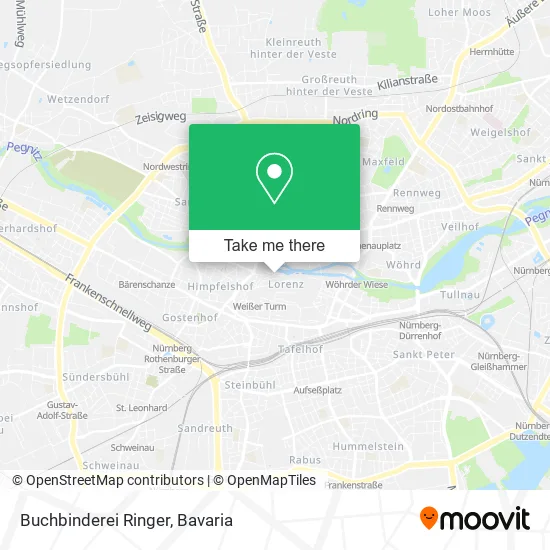 Карта Buchbinderei Ringer