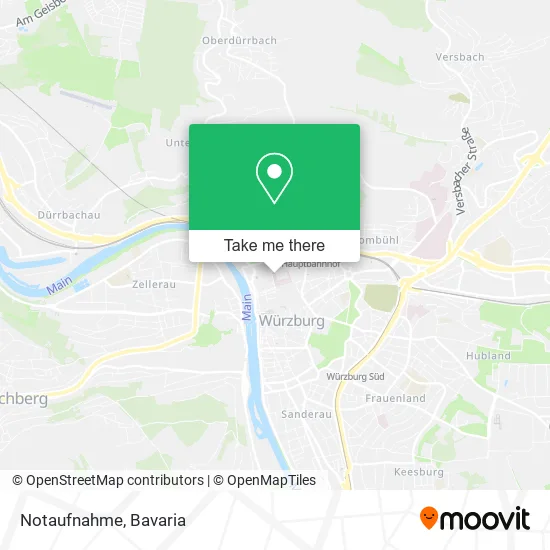 Карта Notaufnahme