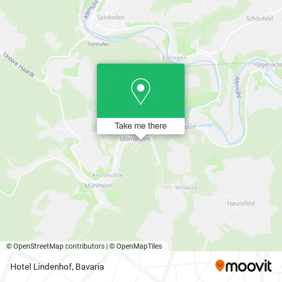 Карта Hotel Lindenhof