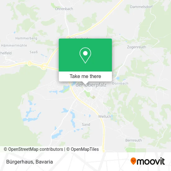 Карта Bürgerhaus