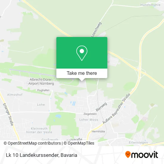 Карта Lk 10 Landekurssender