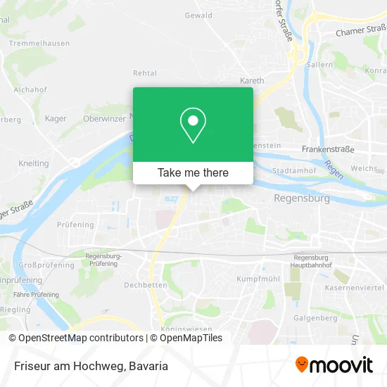 Карта Friseur am Hochweg