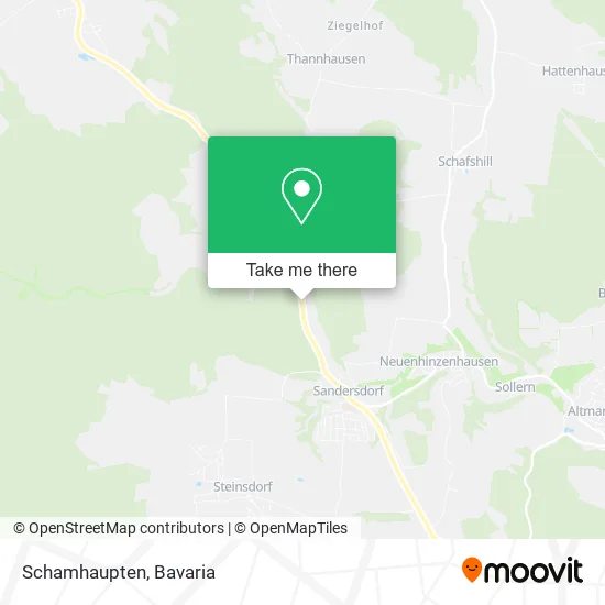 Карта Schamhaupten